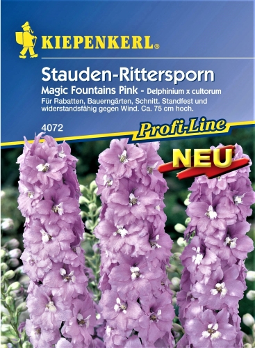 Darželinis pentinius Magic Fountains Pink (Delphinium cultorum) 25s