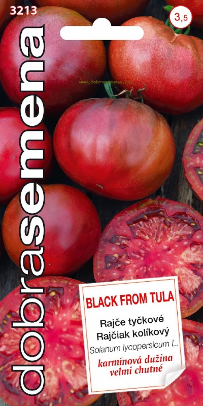 Valgomieji pomidorai Black from Tula 20s