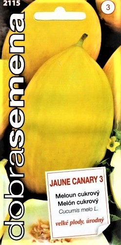 Sėjamieji melionai Jaune Canary 3 (lucumis melo) 20s