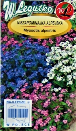 Miškinės neužmirštuolės (Myosotis sylvatica) Sėklų 0.5g