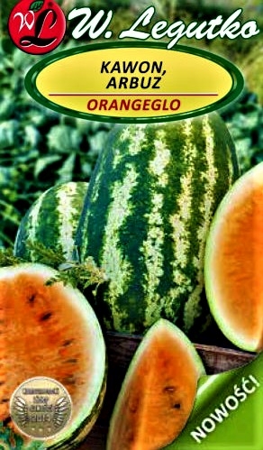 Tikrieji arbūzai Orangeglo (lot. Citrullus lanatus) Sėklų 1g
