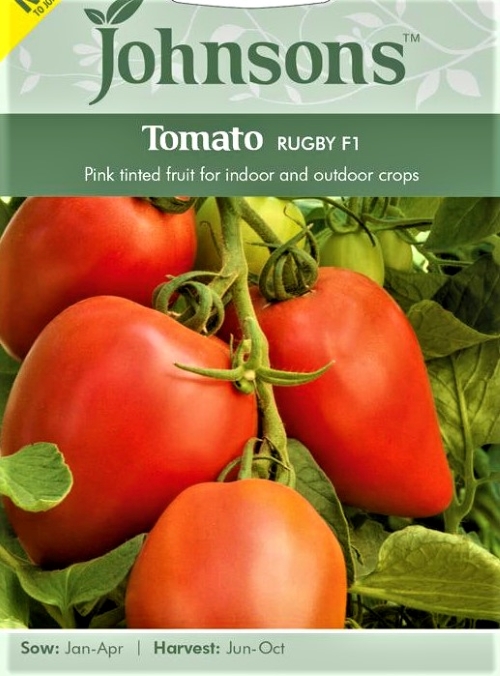 Valgomieji pomidorai Rugby F1 (lot. Lycopersicon esculentum) 10 sėklų