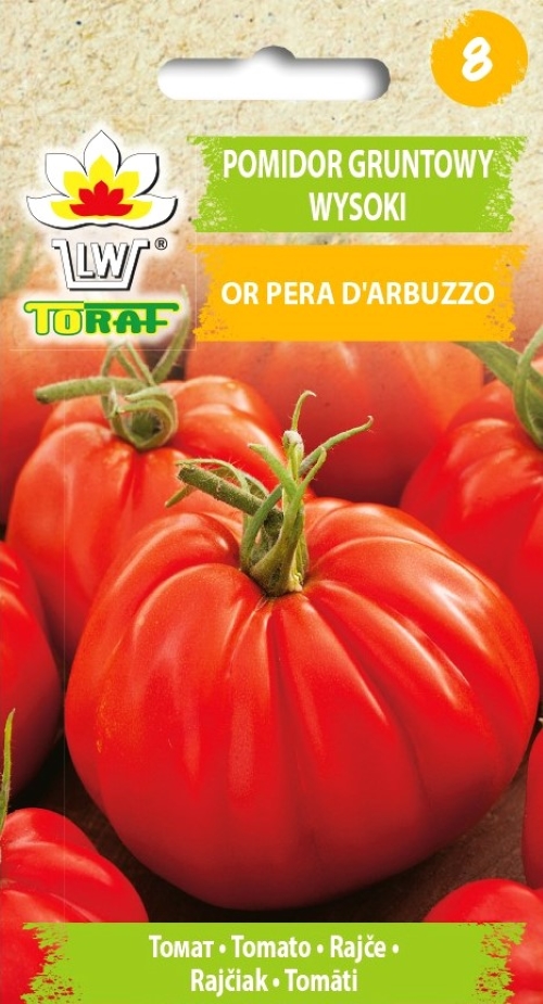 Valgomieji pomidorai Or Pera D'Arbuzzo (lot. Lycopersicon lycopersicum) Sėklų 0,5g