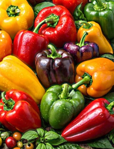 Vienmetė saldžioji paprika, veislių mišinys 0,6g (capsicum annuum)