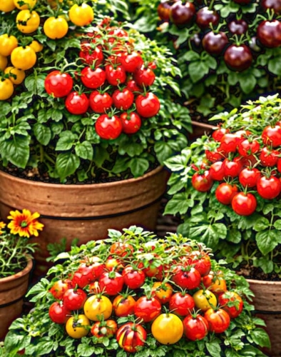 Valgomieji pomidorai, kokteiliniai veislių mišinys 0,6g (Solanum Lycopersicum)