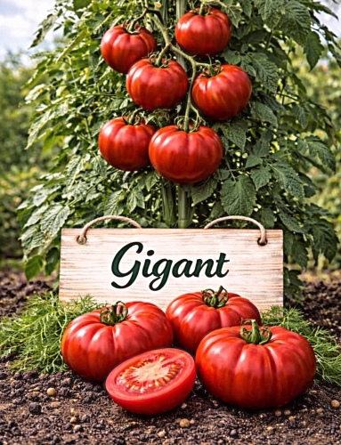 Valgomieji pomidorai 'Gigant' Sėklų 1g,  (Solanum lycopersicum)