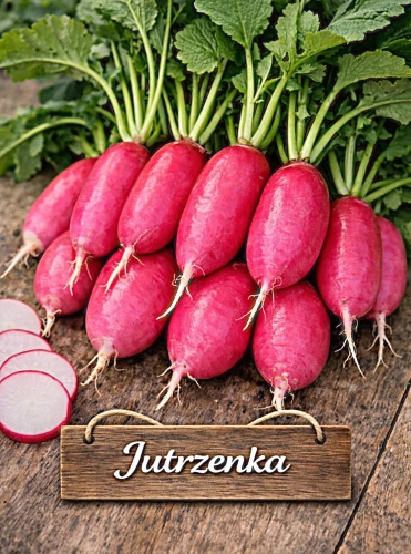 Valgomieji ridikėliai 'JUTRZENKA' 10g (Raphanus sativus var. sativus)