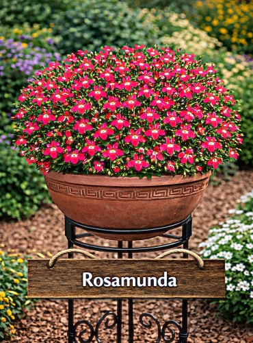 Paprastoji lobelija raudonai rožinė 'Rosamond' 0,2g  (Lobelia erinus)