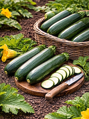 Cukinijos 'Black beauty' 20 sėklų (lot. Cucurbita pepo)