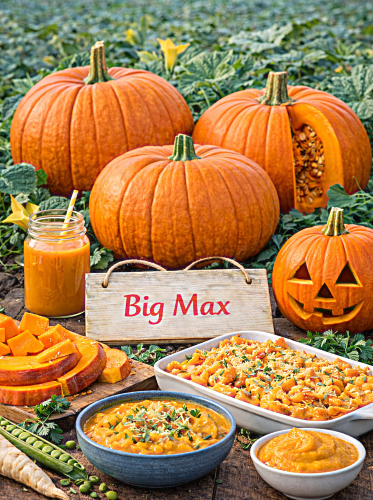 Didieji moliūgai 'Big Max' 7 sėklos (Cucurbita maxima)