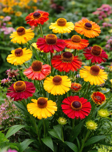 Rudeninės saulainės, mišinys Sėklų 0,1g  (lot. Helenium autumnale)