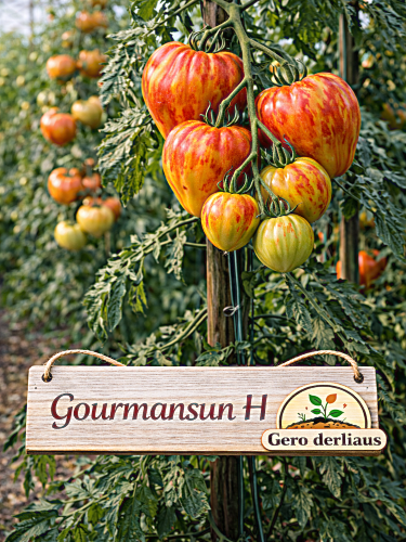 Pomidorai, valgomieji GOURMANSUN H  6 sėklos (Solanum lycopersicum)