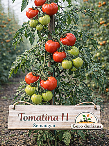 Pomidorai Tomatina H 10 sėklų (Lycopersicon esculentum)