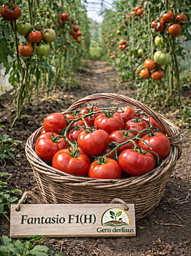 Valgomieji pomidorai Fantasio F1(H) 10 sėklų (Solanum lycopersicum)