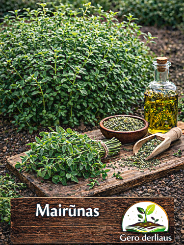 Kvapieji mairūnai Sėklų 0,75 g (lot. Origanum majorana)