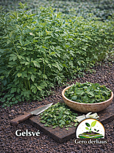 Vaistinės gelsvės Sėklų 1g (Levisticum officinale)