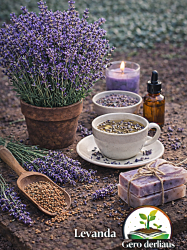 Tikrosios levandos Sėklų 0,2g  (Lavandula angustifolia)