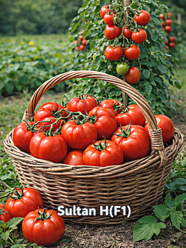 Valgomieji pomidorai Sultan H(F1) 35 sėklos (Solanum Lycopersicum)