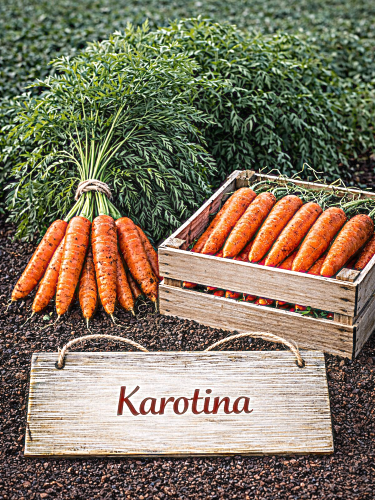 Valgomosios morkos 'Karotina' 3000 sėklų  (Daucus carota)