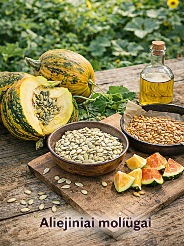 Aliejiniai, paprastieji moliūgai Sėklų 2g (Cucurbita pepo L. var. oleifera)