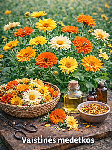 Vaistinė medetka  Sėklų 100g (Calendula officinalis)