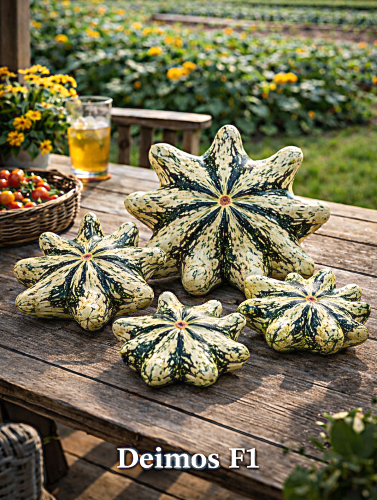 Patisonai Deimos F1 5 sėklos (Cucurbita pepo L.)