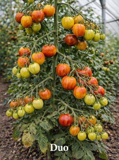Valgomieji pomidorai 'Duo' 0,2g (Solanum lycopersicum)