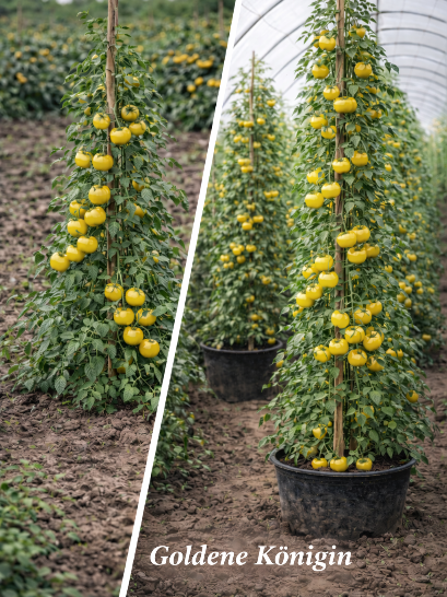 Valgomieji pomidorai  Goldene Konigin (Lycopersicon Esculentum <ill) 100 sėklų