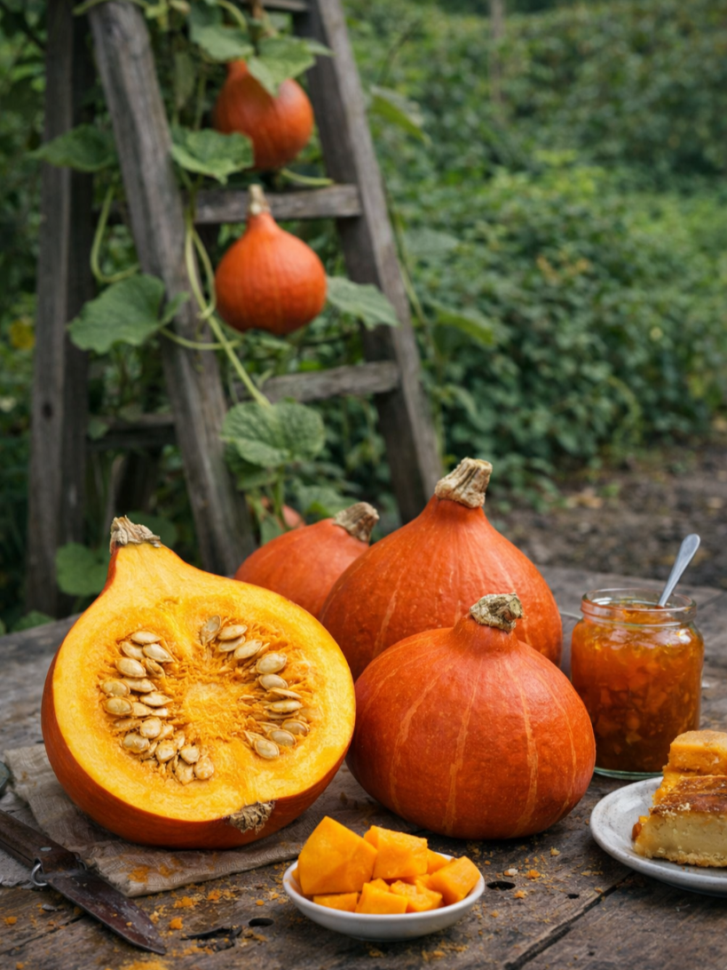 Didieji moliūgai 'Uchiki Kuri' Sėklų 3g (Cucurbita maxima dughesne)