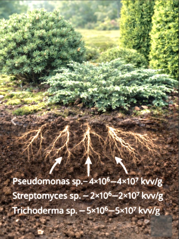 Mikroorganizmai spygliuočių sveikatai ir imunitetui  2kg