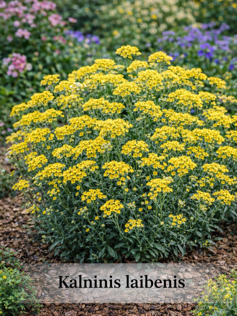 Kalniniai laibeniai Sėklų 0,3g  (Aurinia saxatilis)