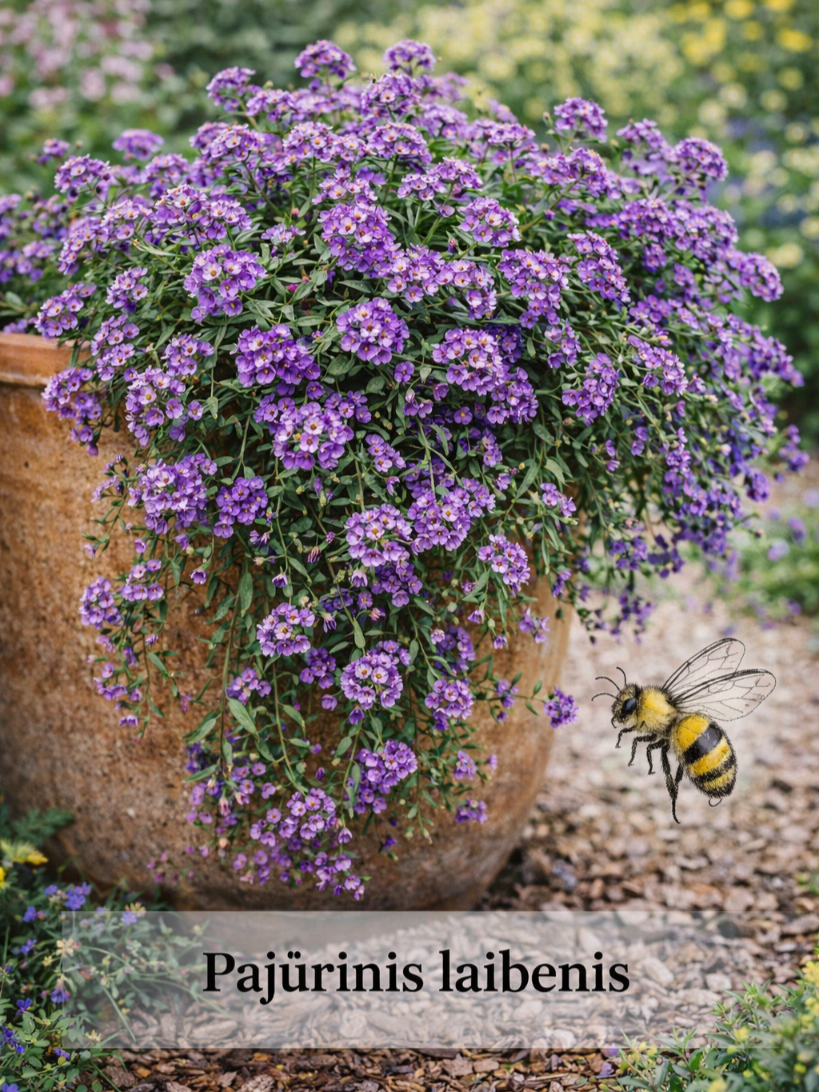 Pajūrinis laibenis Sėklų 0,5g (LOBULARIA MARITIMA)
