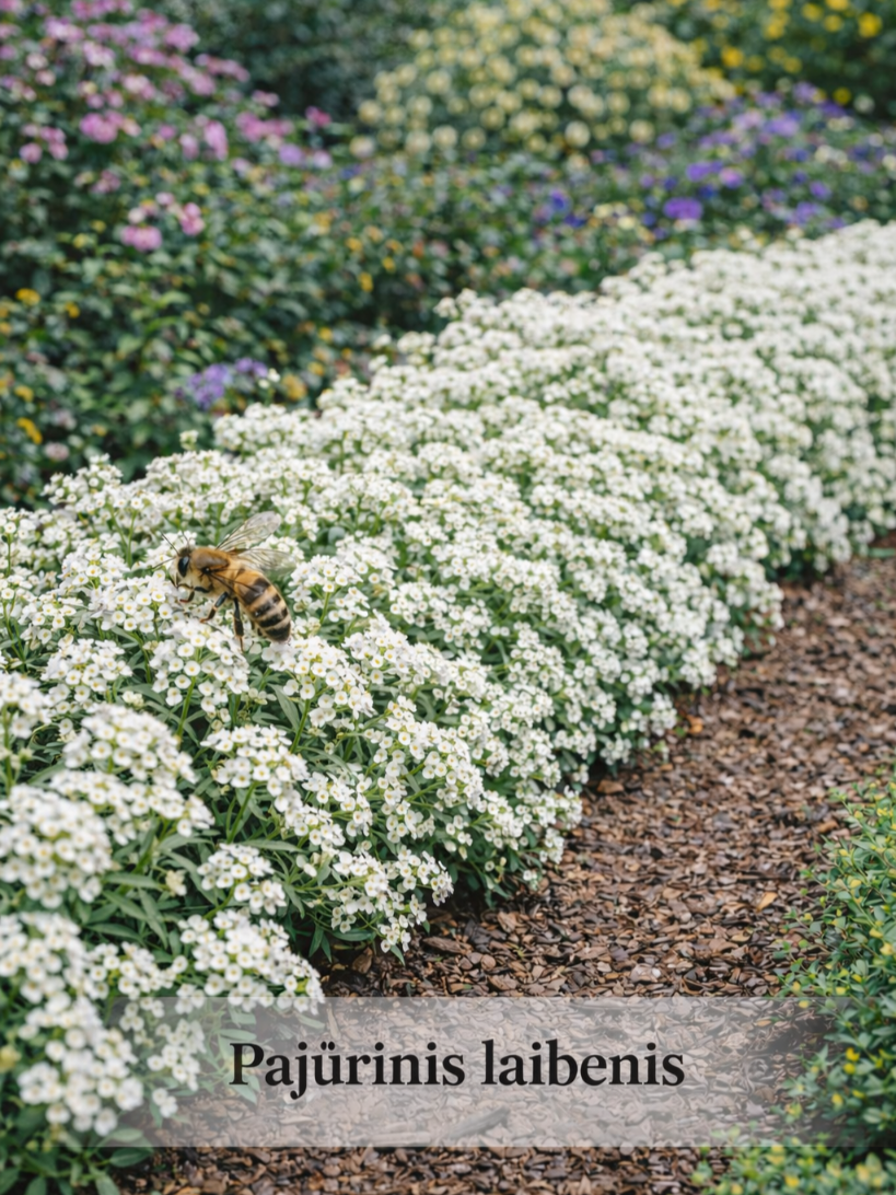 Pajūrinis laibenis Sėklų 0,5g  (LOBULARIA MARITIMA)