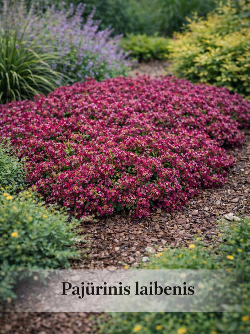 Pajūrinis laibenis sėklų 0,4g  (lot. Lobularia maritima)