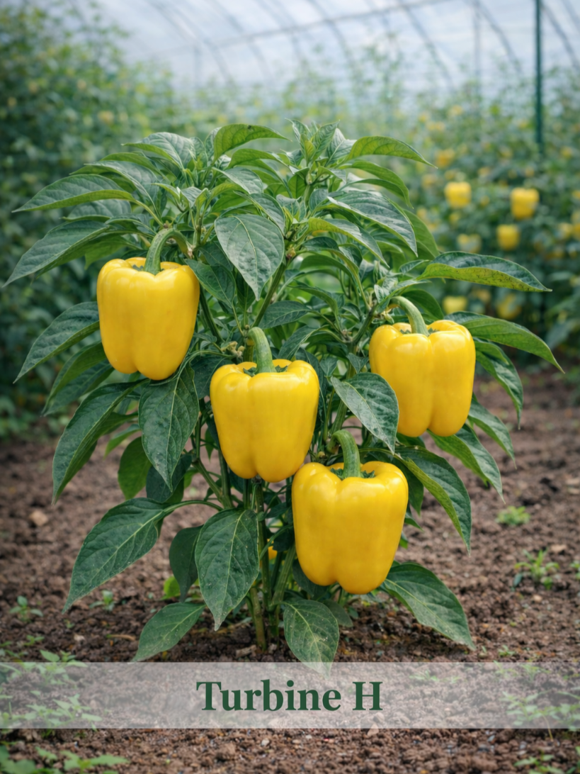 Saldžioji paprika TURBINE H, 15 sėklų