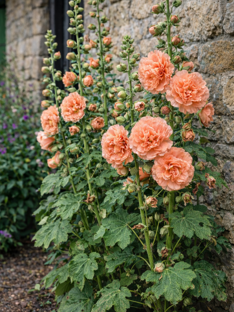 Aukštoji piliarožė (lašišinė) Sėklų 0,5g  ( Althaea rosea)
