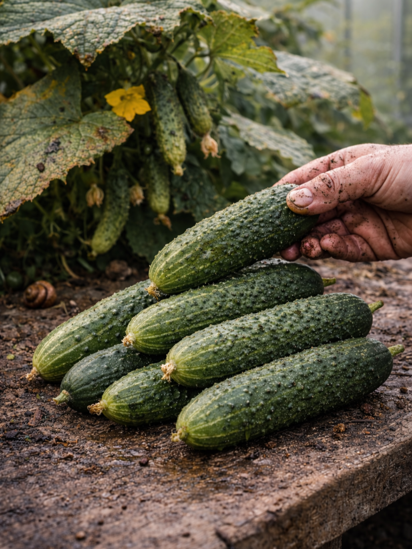 Paprastieji trumpavaisiai agurkai Madrilene F1(H) 10 sėkl