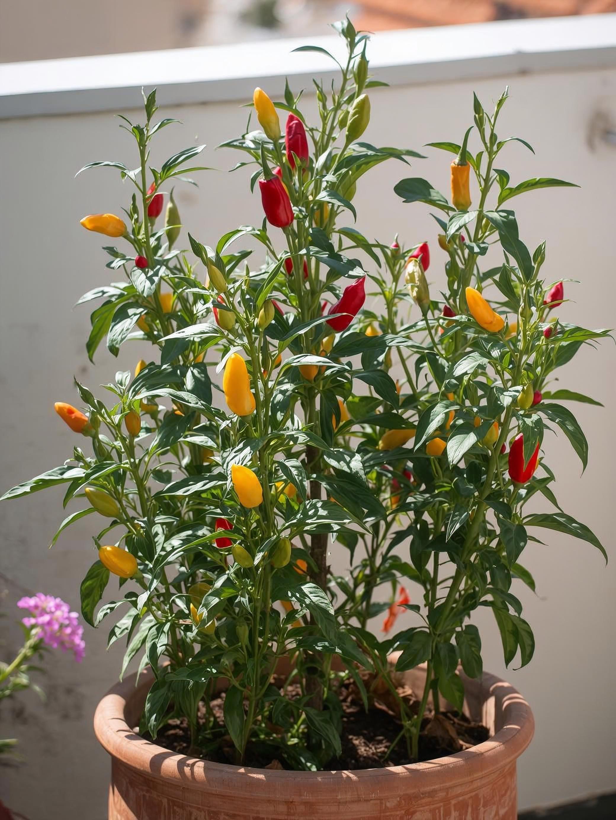 Vienmetė aitrioji mini paprika, 15 sėklų (Capsicum Annuum)