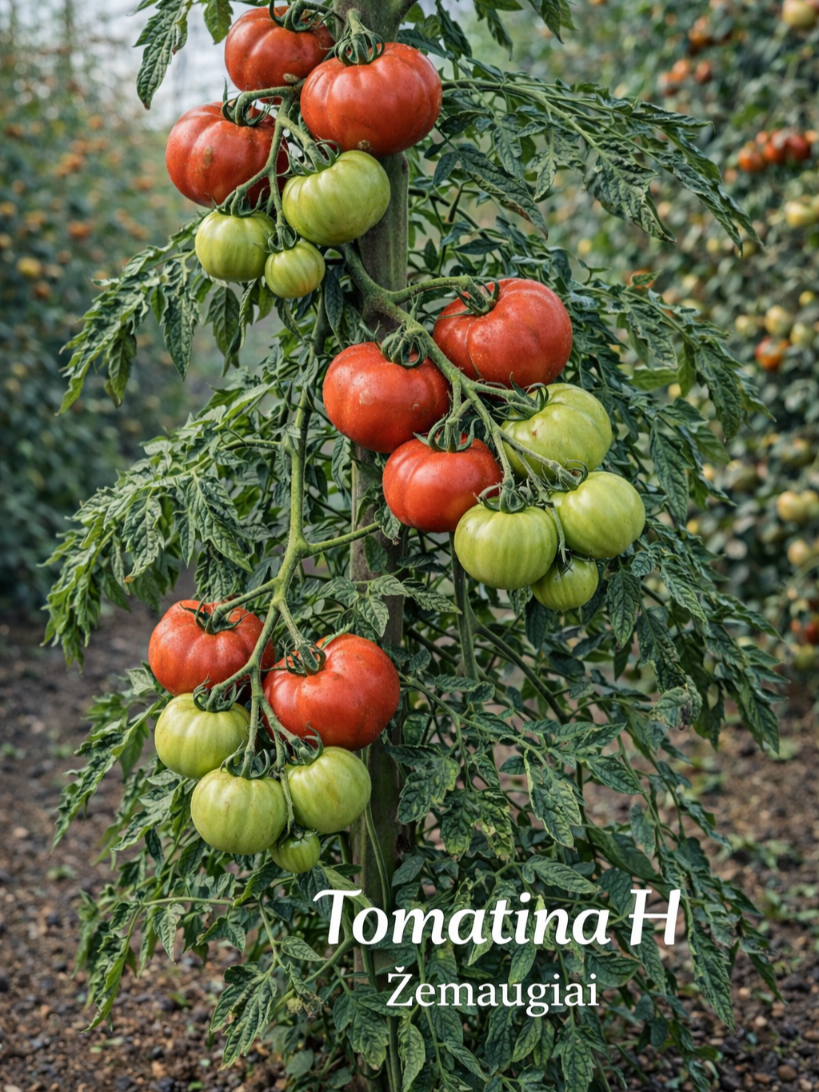 Pomidorai Tomatina H 10 sėklų (Lycopersicon esculentum)