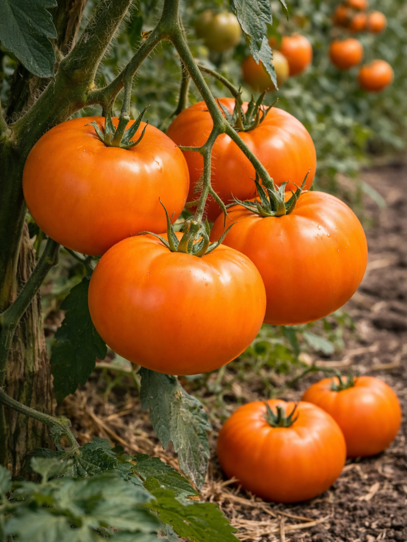Valgomieji pomidorai 'ORANGE QUEEN'  10 sėklų (Lycopersicon esculentum)