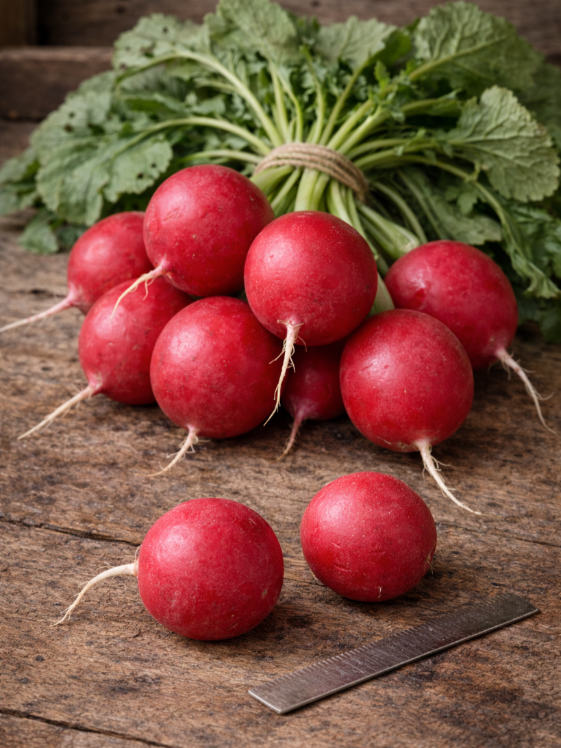 Valgomiej ridikėliai 'Carmen' 400 sėklų ( Raphanus sativus var. sativus)