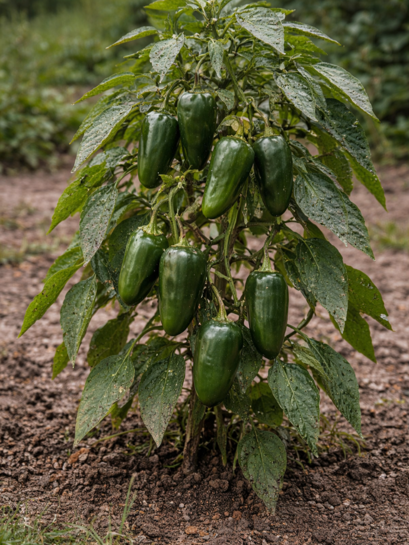 Jalapeno paprika 10 sėklų (capsicum annuum)