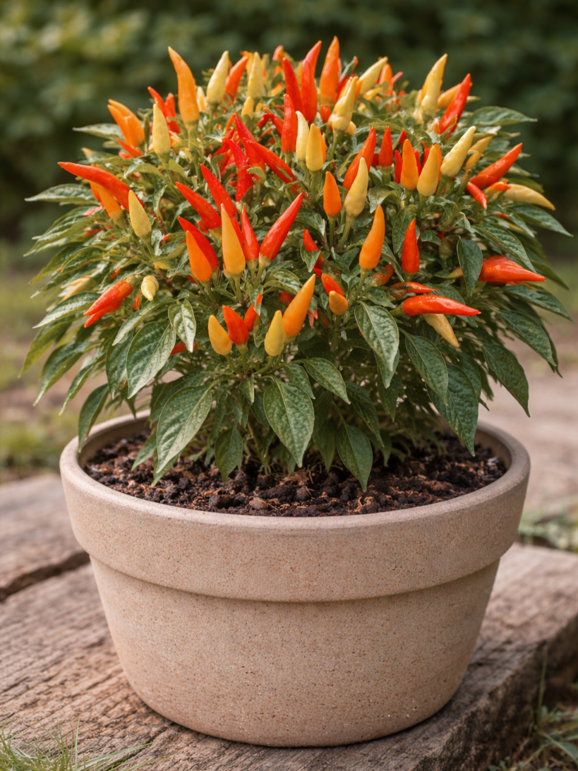 Vienametė saldžioji paprika 'Poupila' Sėklų 0,3g(Capsicum annuum)