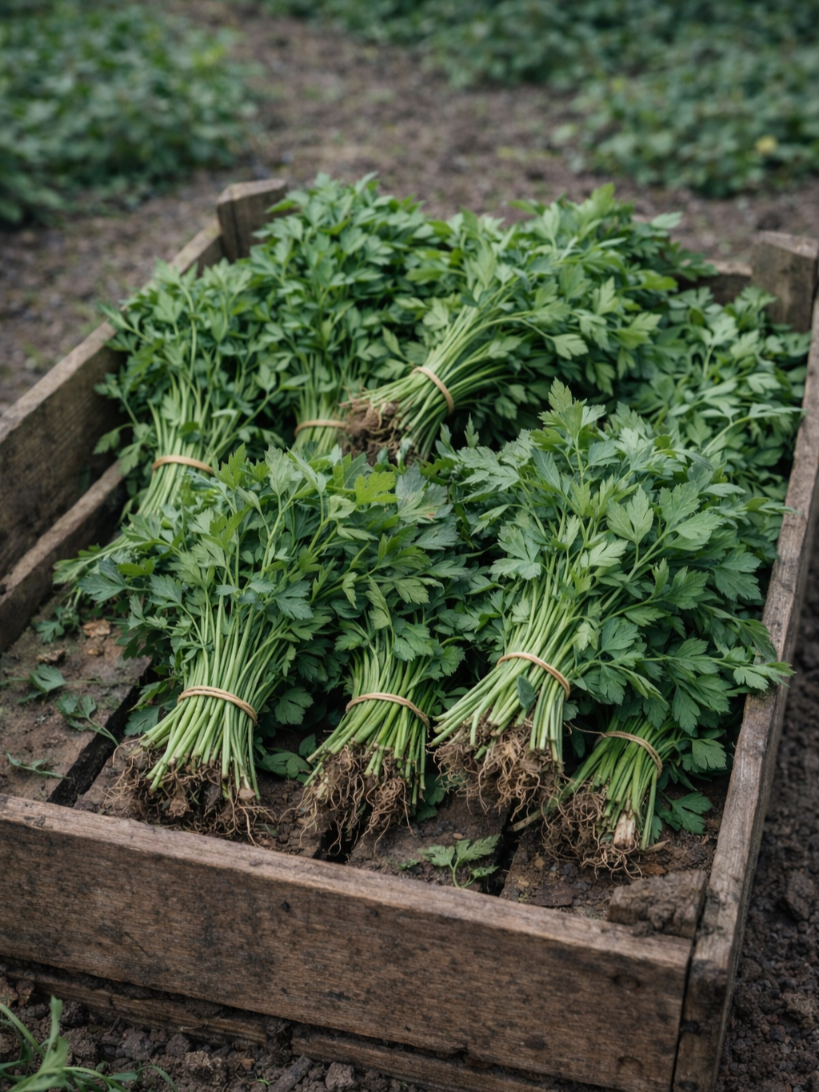 SĖJAMOSIOS PETRAŽOLĖS FEST (PETROSELINUM CRISPUM.) 1500s