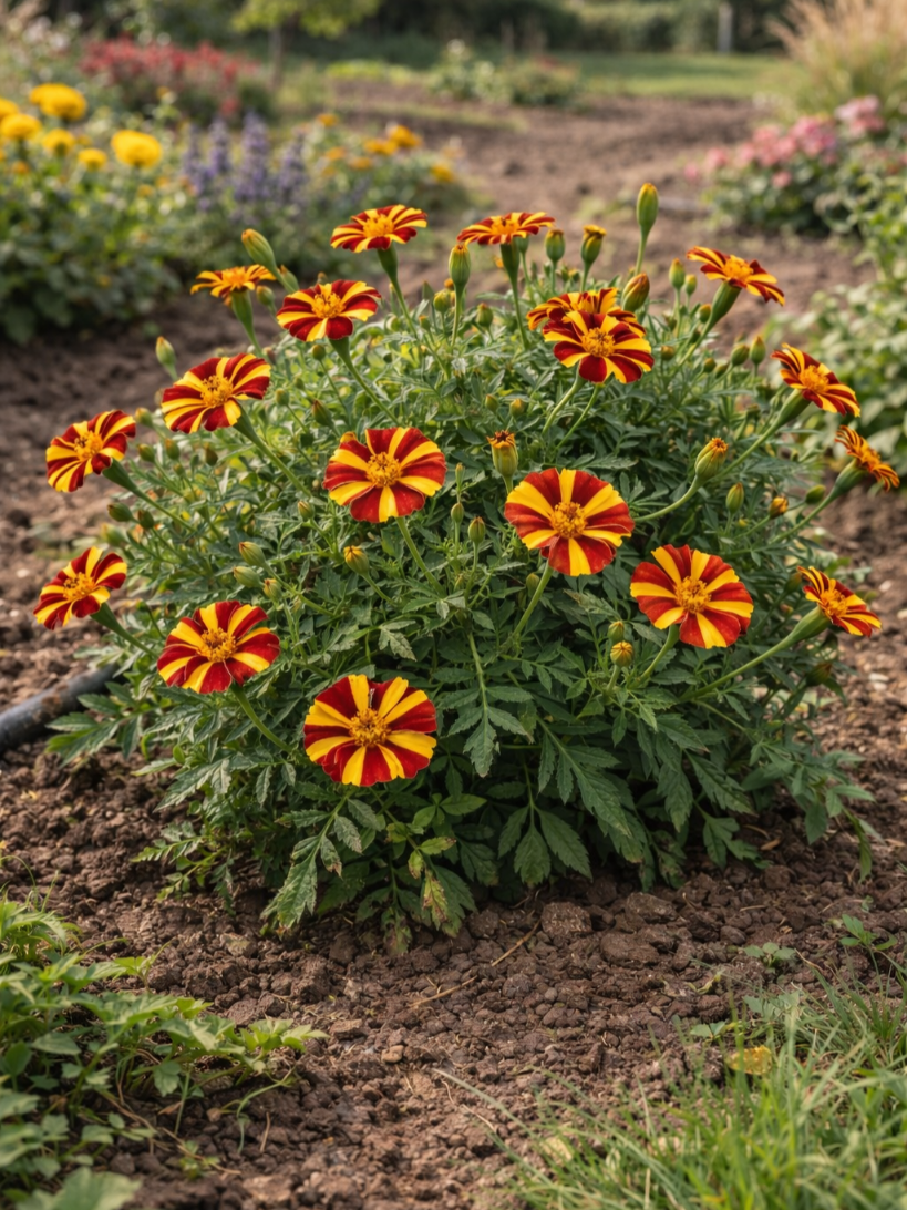 Gvazdikiniai serenčiai 'Court Jester' Sėklų 0,5g  (Tagetes patula)