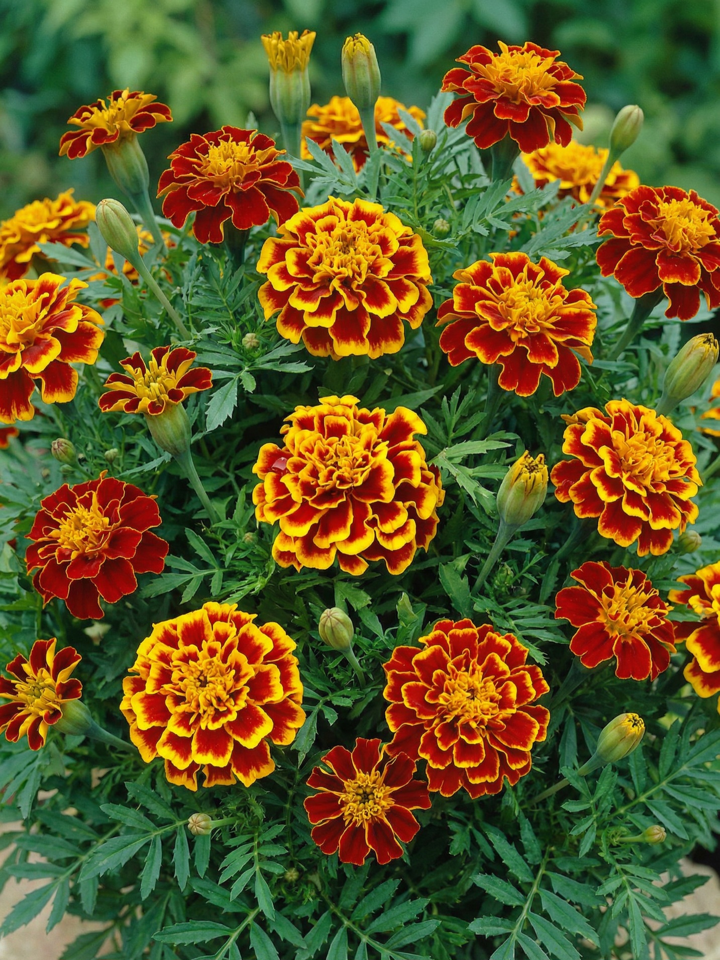Gvazdikiniai serenčiai 'BOLERO' Sėklų 1g (Tagetes patula nana)
