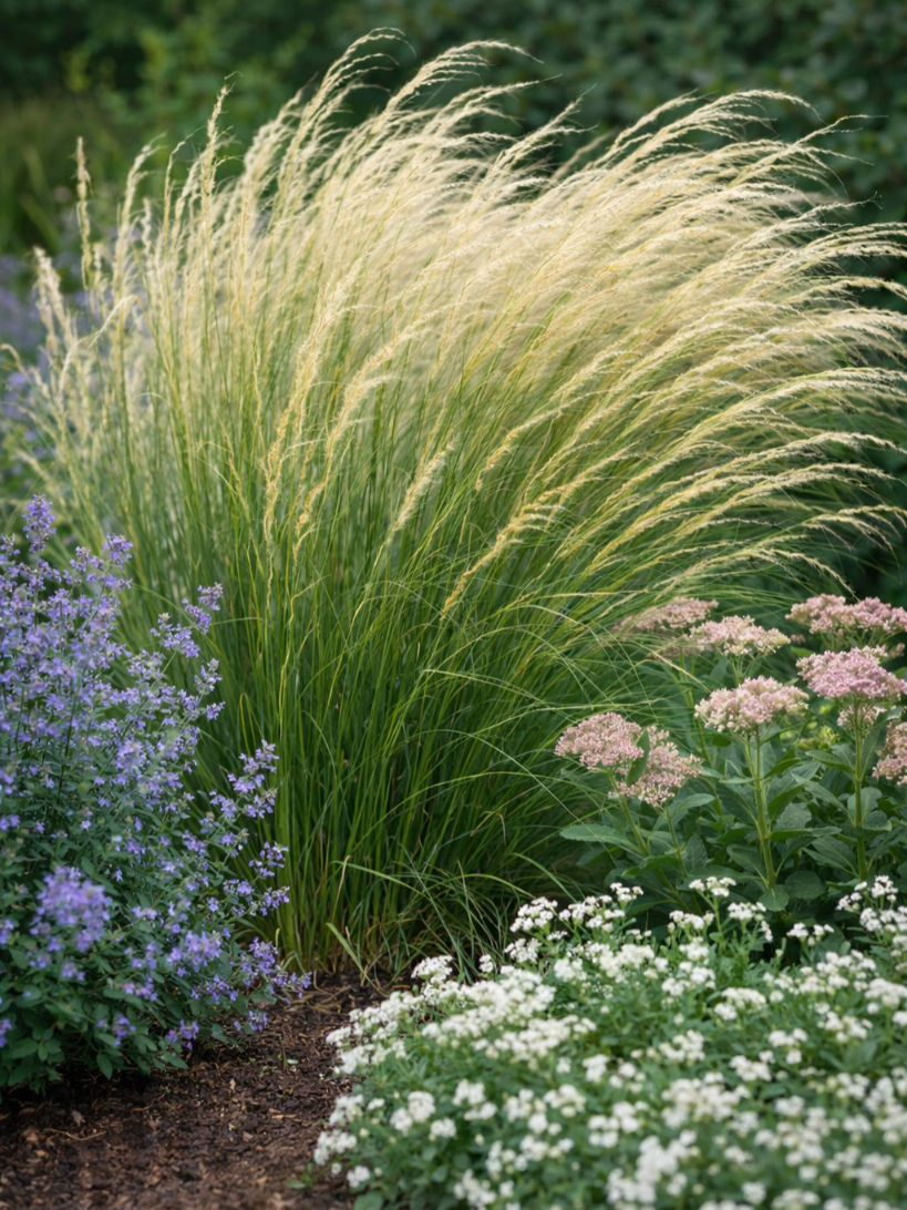 Ašuotė 'Pony tails' ,Sėklų 0,1g (STIPA TENUISSIMA)