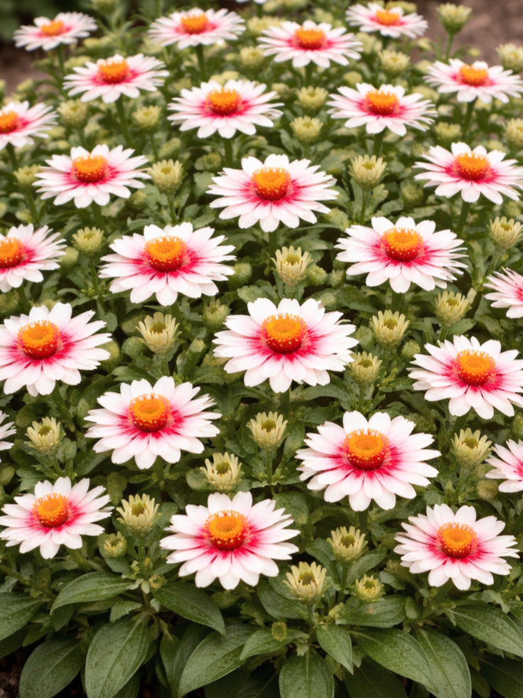 Žemaūgė merilendo gvaizdūnė Zahara Starling Rose  (Zinnia marylandica), 10s