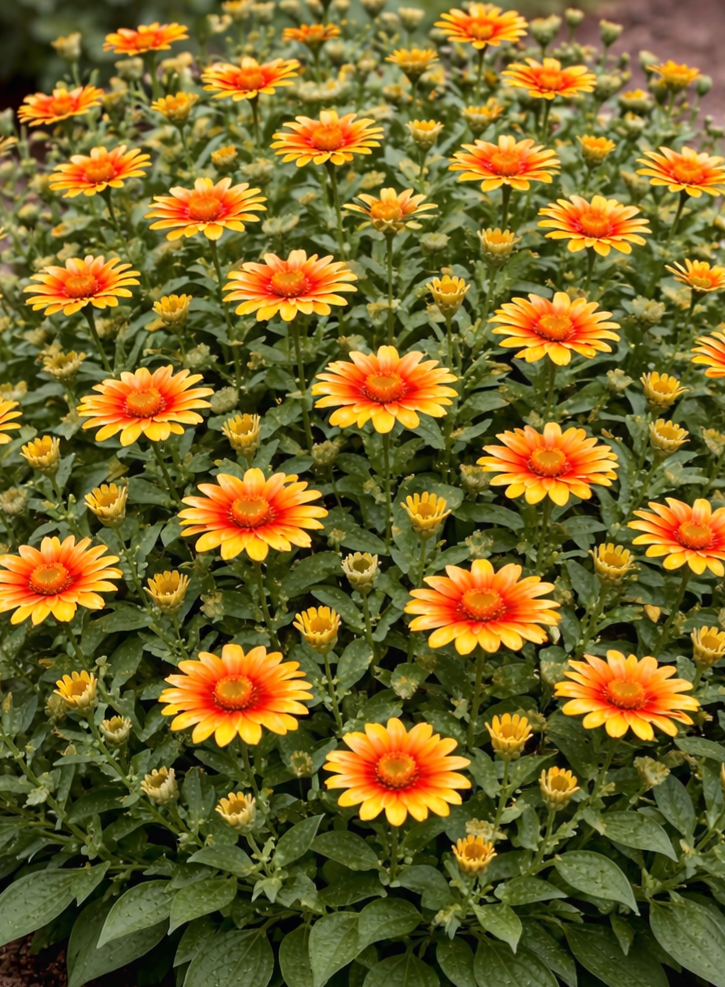 Žemaūgė merilendo gvaizdūnė Zahara Sunburst  (Zinnia marylandica), 10 sėklų
