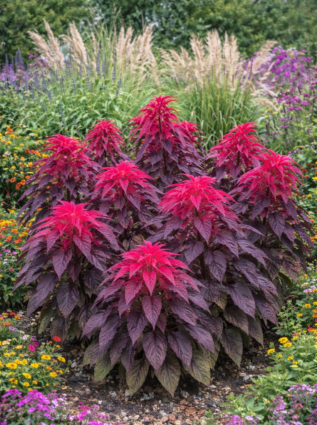 Trispalvis burnotis 'Early Splendor' 40 sėklų (lot. Amaranthus tricolor)